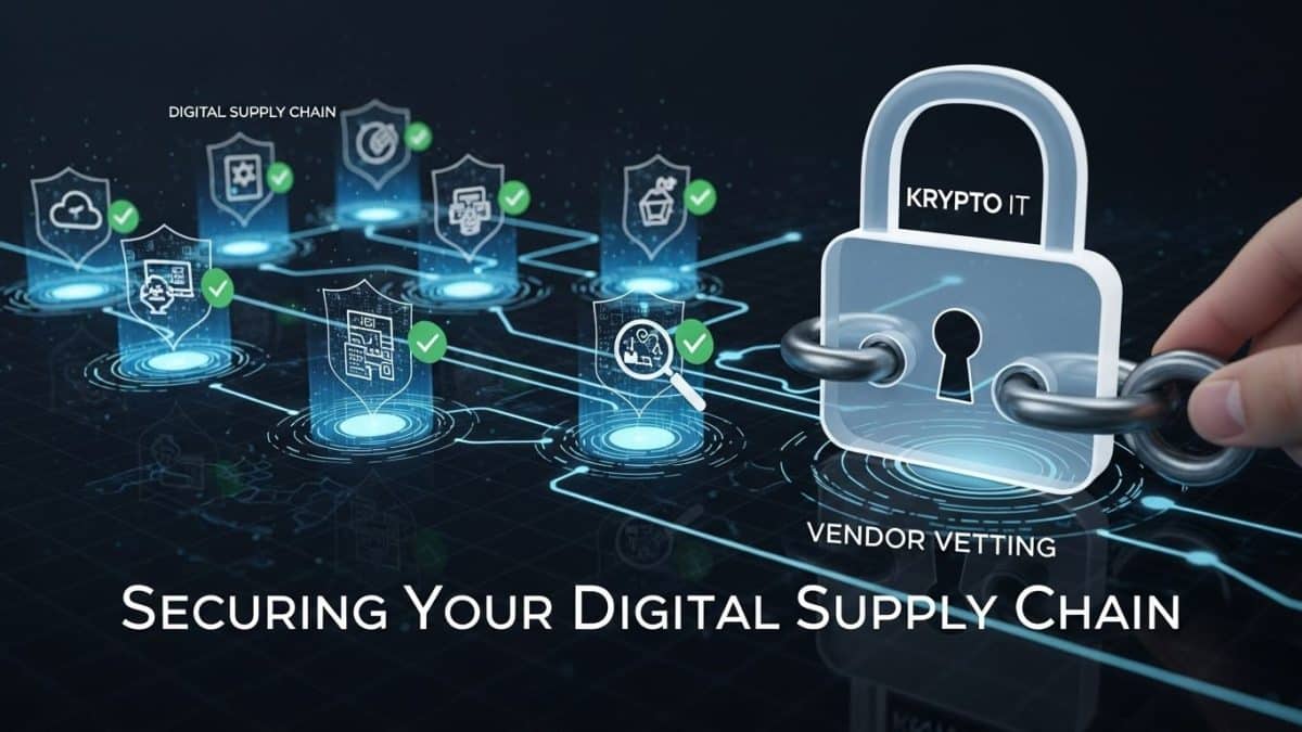 Vendor Vetting: Securing Your "Digital Supply Chain" 4