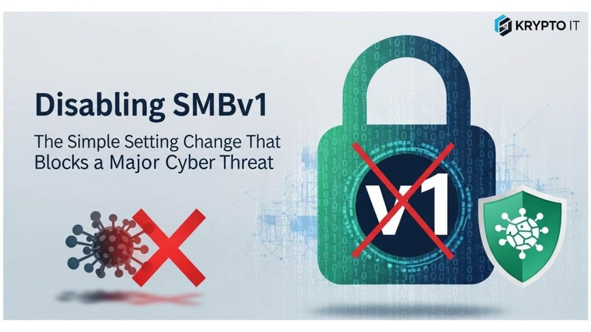 Disabling SMBv1: The Simple Setting Change That Blocks a Major Cyber Threat 6