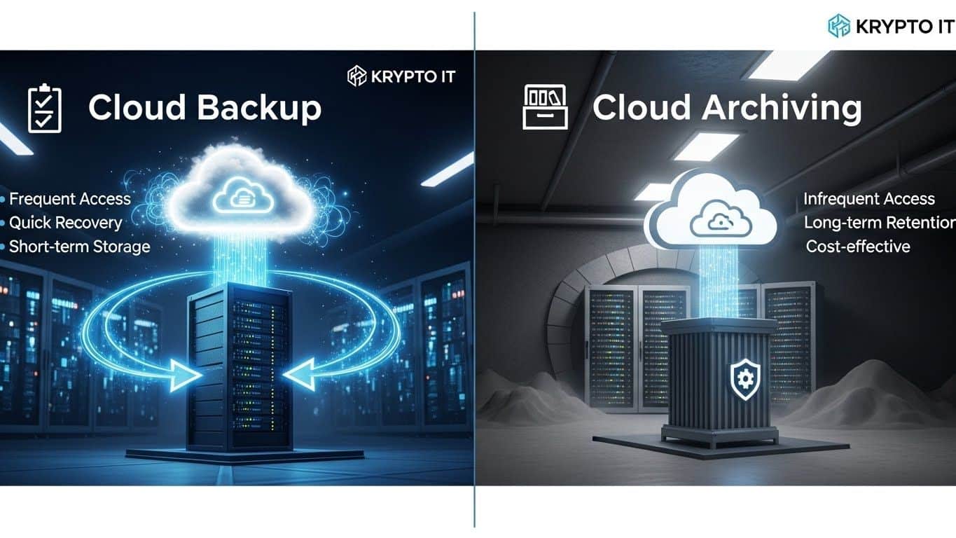 Cloud Backup vs. Cloud Archiving: Know the Difference - Krypto IT ...