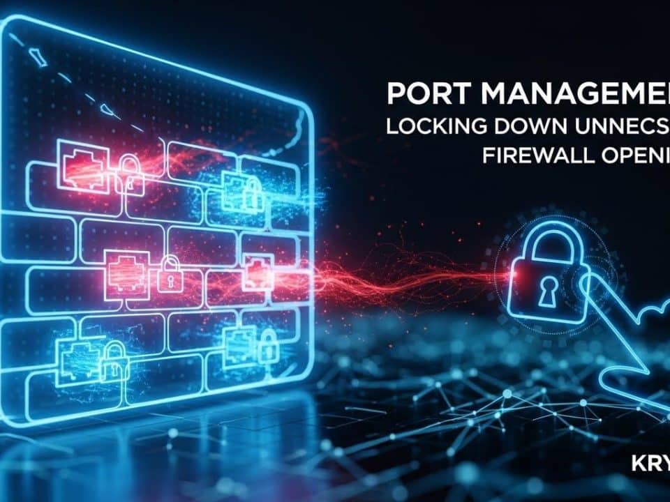 Port Management: Locking Down Unnecessary Firewall Openings 8