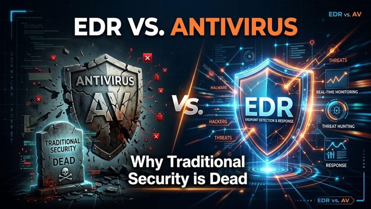 EDR vs. Antivirus: Why Traditional Security is Dead 4