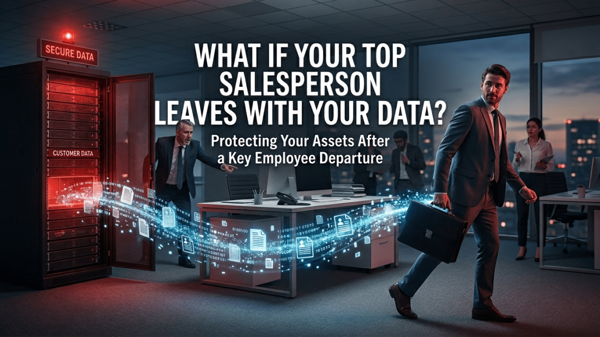 What If Your Top Salesperson Leaves with Your Data? 4