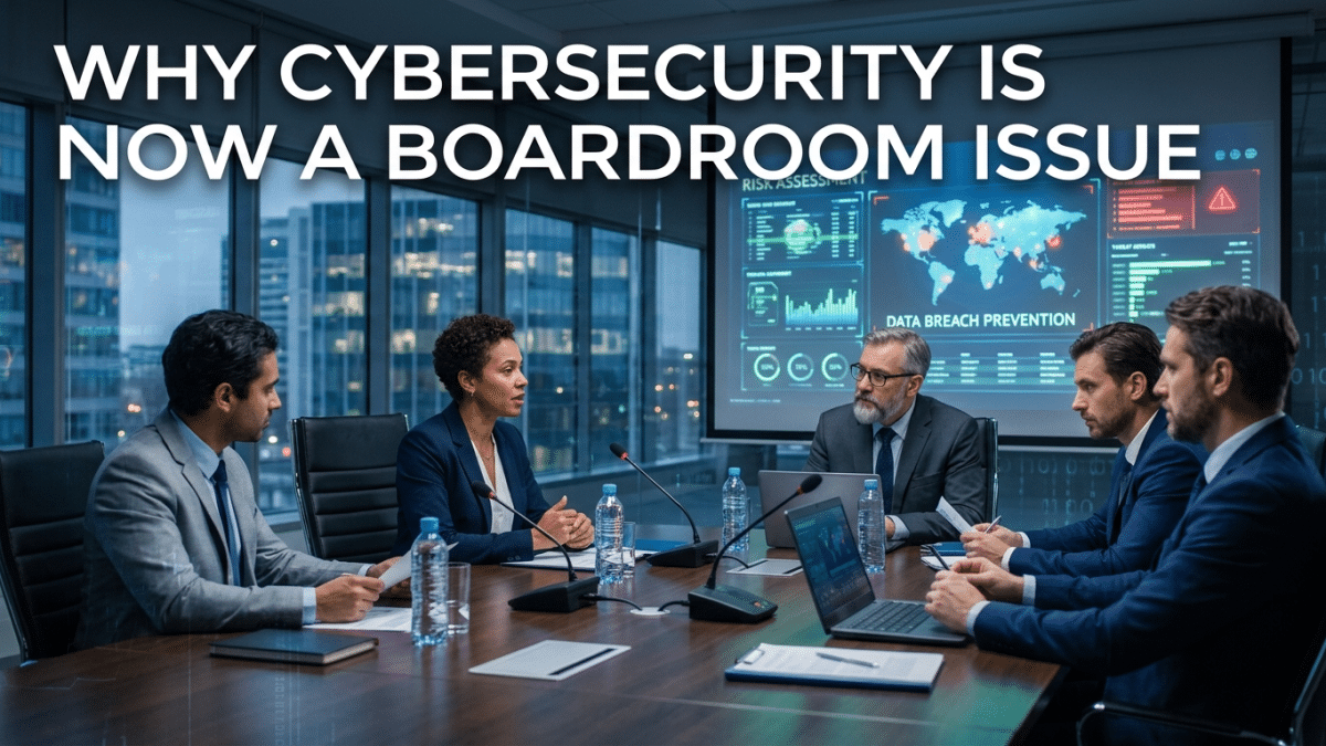 Why Cybersecurity Is Now a Boardroom Issue 4