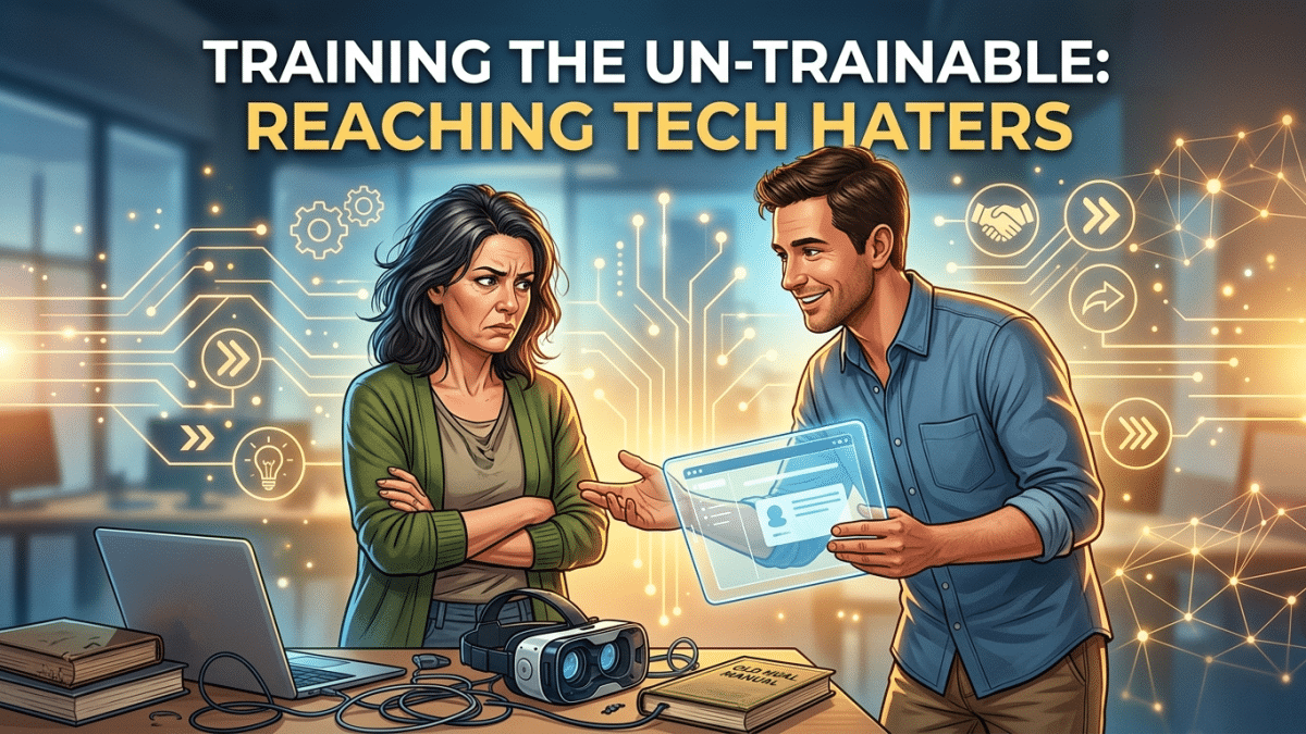 Training the Un-trainable: Reaching Tech Haters 4