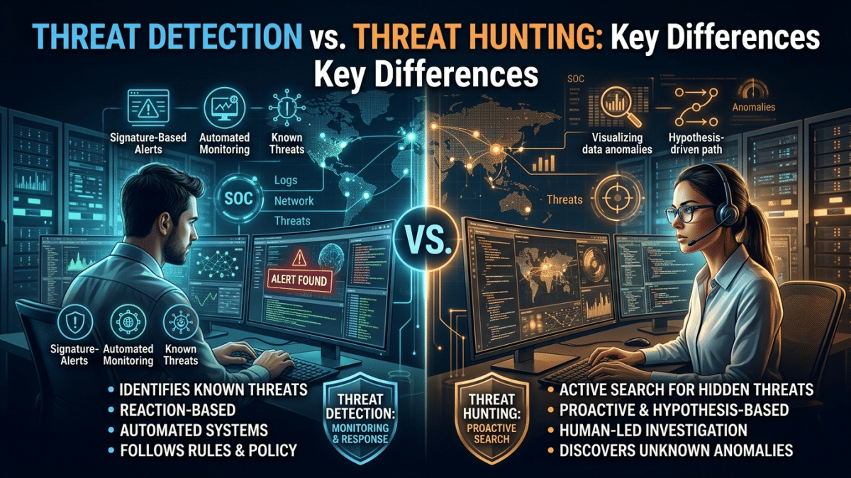 Threat Detection vs. Threat Hunting: Key Differences 4