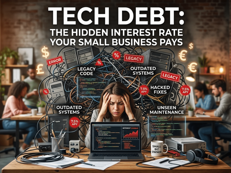 Tech Debt: The Hidden Interest Rate Your Small Business Pays 8