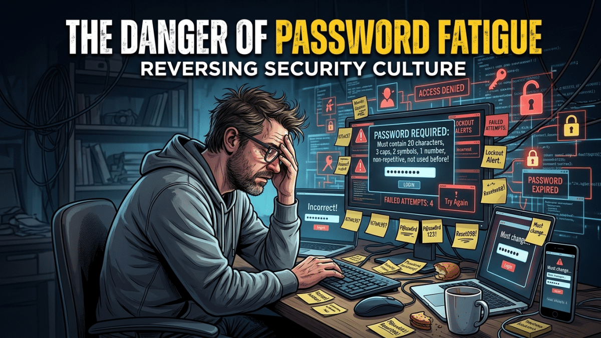 The Danger of Password Fatigue: Reversing Security Culture 4