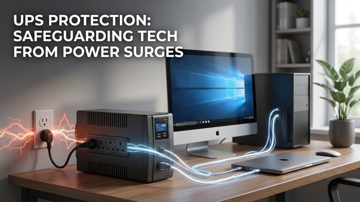 UPS Protection: Safeguarding Tech from Power Surges 4