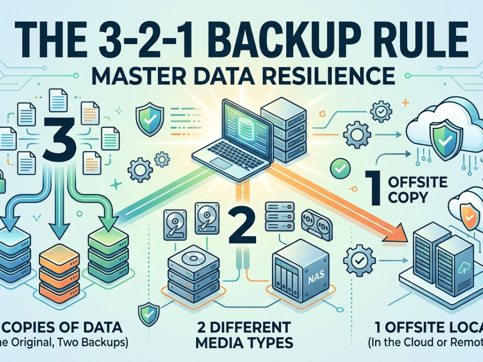 The 3-2-1 Backup Rule: Master Data Resilience 1