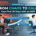 From Chaos to Calm: Your First 30 Days with an MSP 3