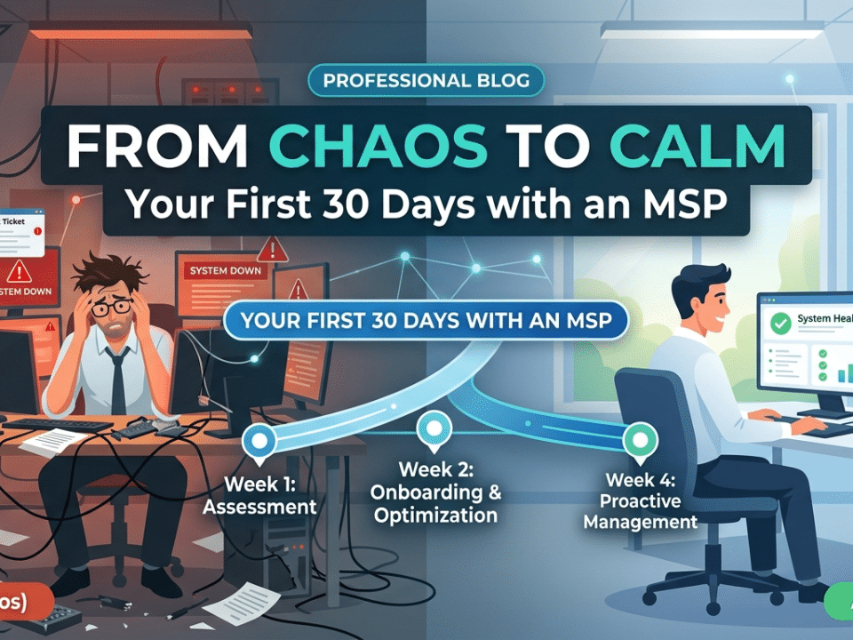 From Chaos to Calm: Your First 30 Days with an MSP 1