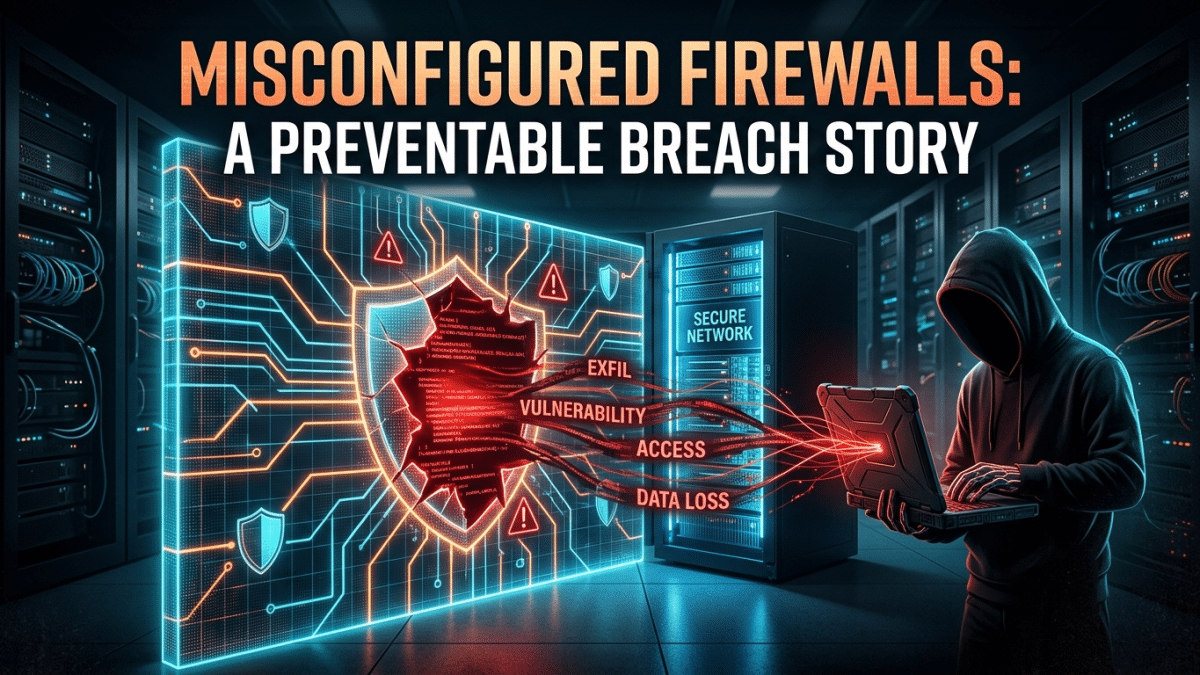 Misconfigured Firewalls: A preventable breach story 4