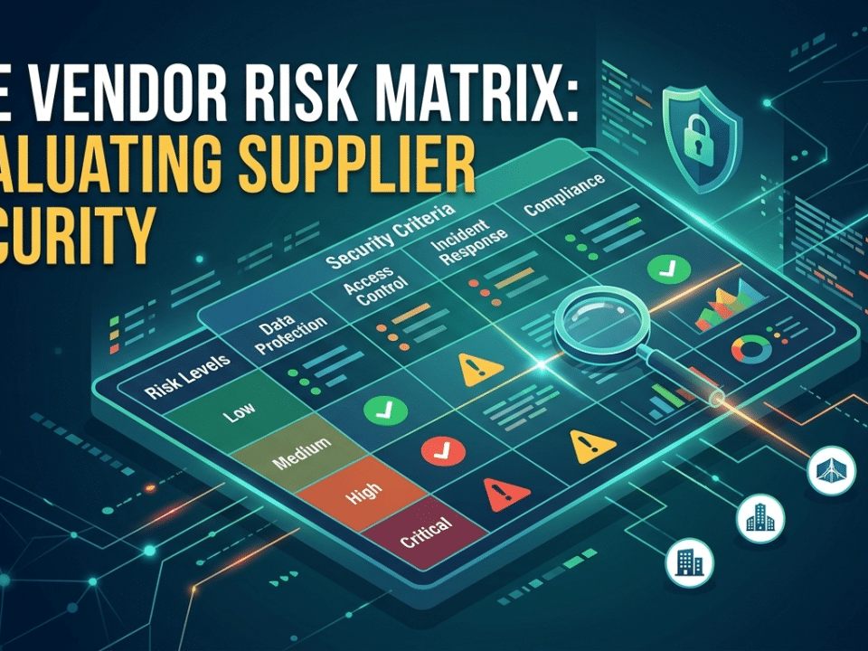 The Vendor Risk Matrix: Evaluating Supplier Security 1