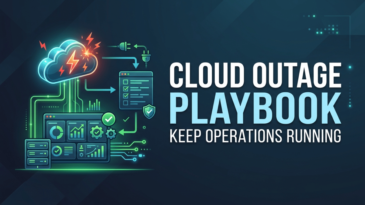 Cloud Outage Playbook: Keep Operations Running 6