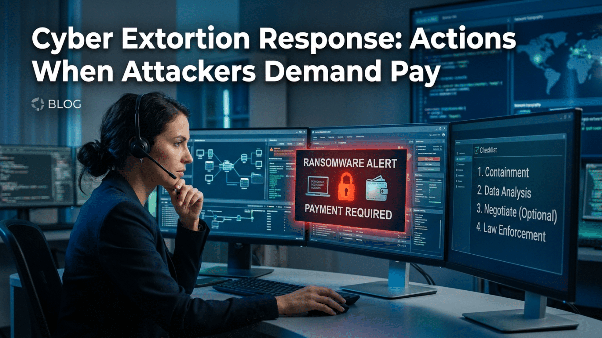Cyber Extortion Response: Actions When Attackers Demand Pay 4