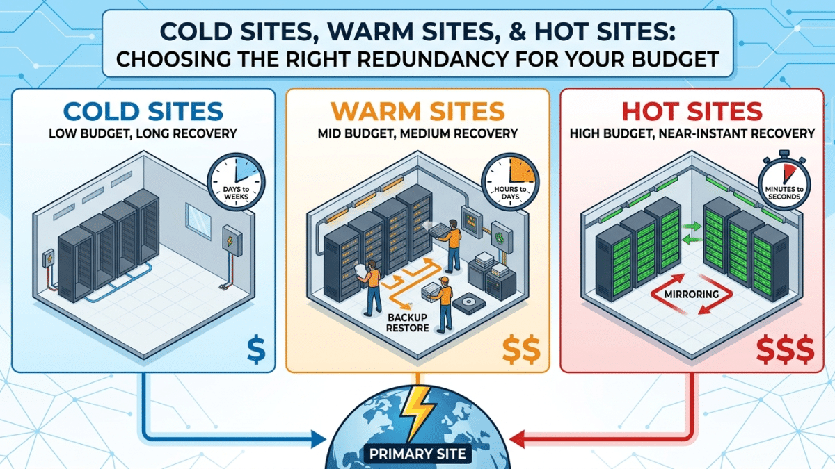 Cold, Warm, and Hot Sites: Choosing the Right Option 4