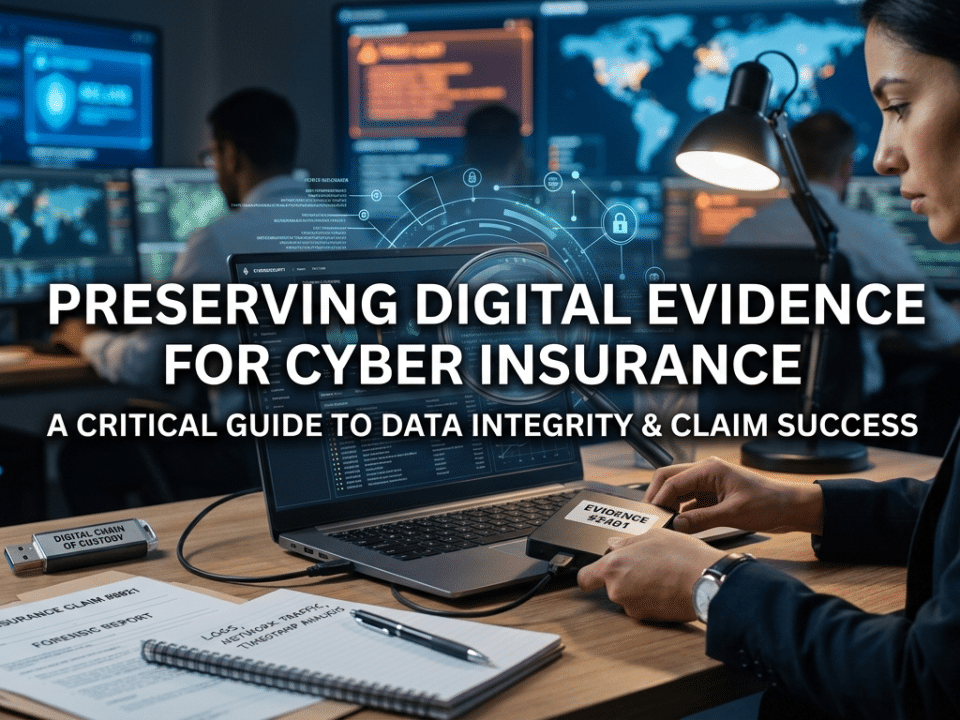 Preserving Digital Evidence for Cyber Insurance 1