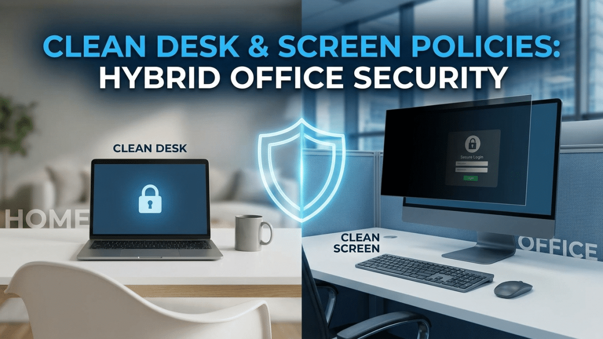 Clean Desk & Screen Policies: Hybrid Office Security 4