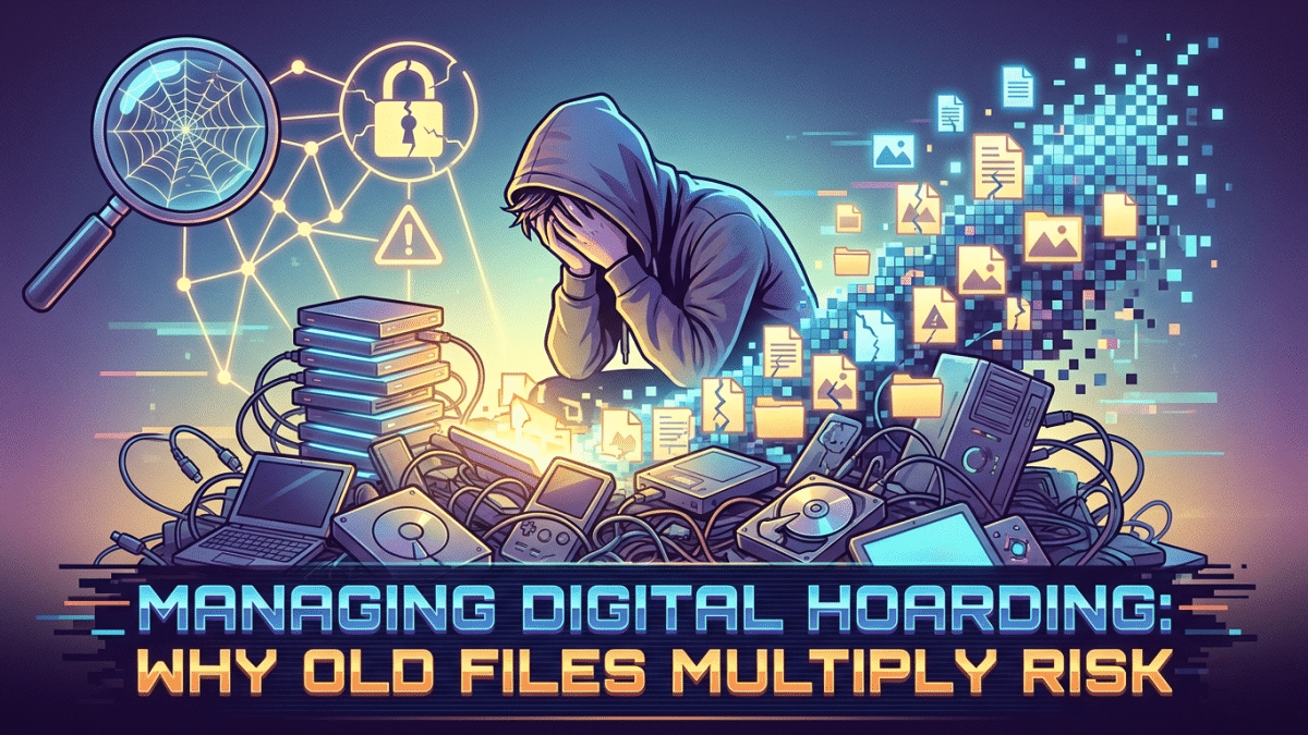 Managing Digital Hoarding: Why Old Files Multiply Risk 4